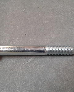 Hexagon head screw M12x90 DIN 931 8.8 galv